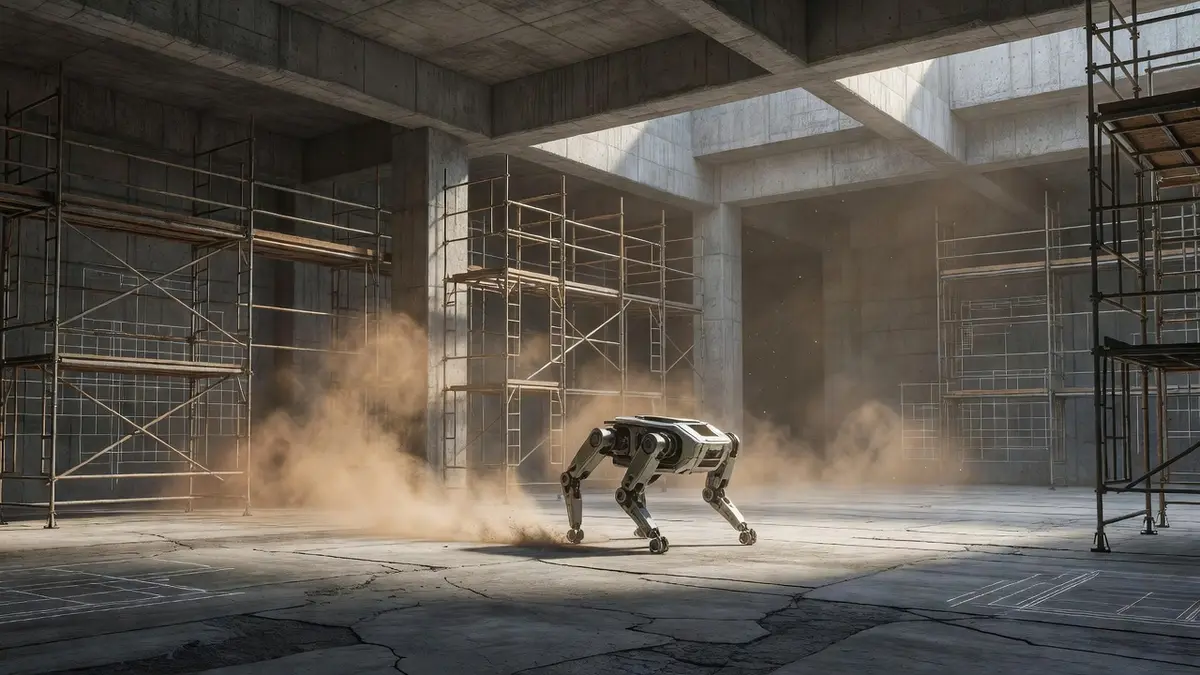 Robot Dogs on UK Sites: McLaren's FieldAI Deal Is the Canary in the Digital Coal Mine