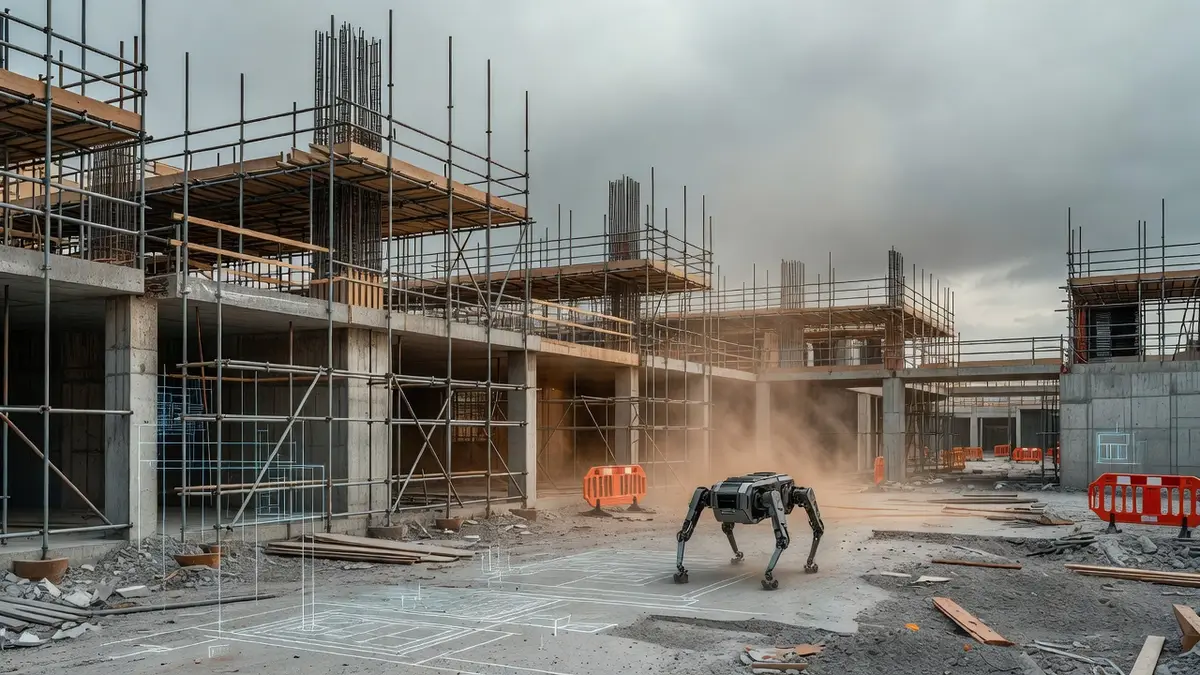 Robot Dogs, Court Rules and a Levy: UK Construction's AI Reckoning Arrives at Once